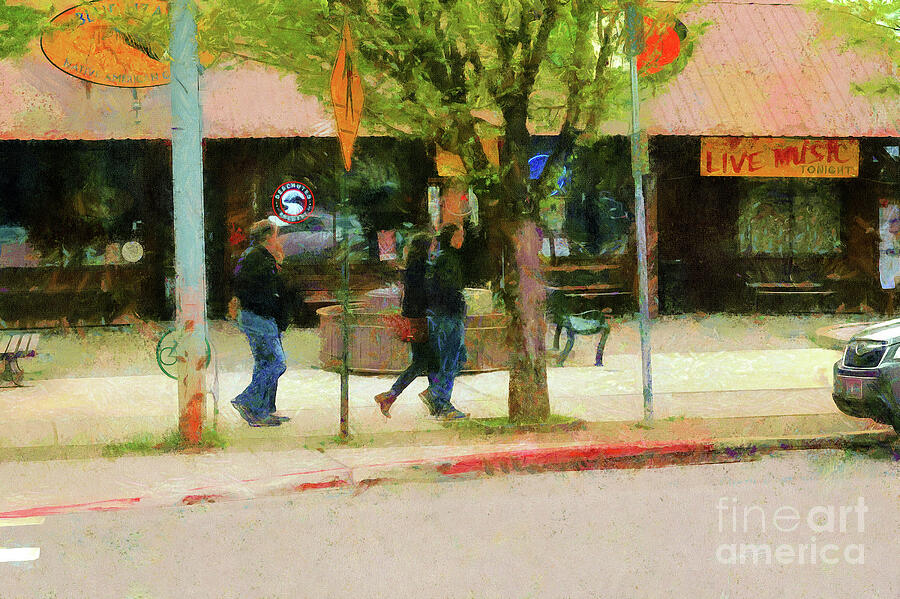 Arlo's Ristorante by Hurley Dean, Sandpoint, Idaho USA Photograph by