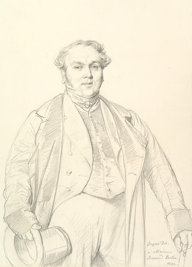 Armand Bertin by Jean-Auguste-Dominique Ingres Armand Bertin by Jean-Auguste-Dominique Ingres