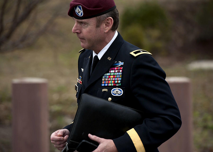 Army General To Enter Into Plea Deal In Military Sexual Assault Case Photograph by Davis Turner