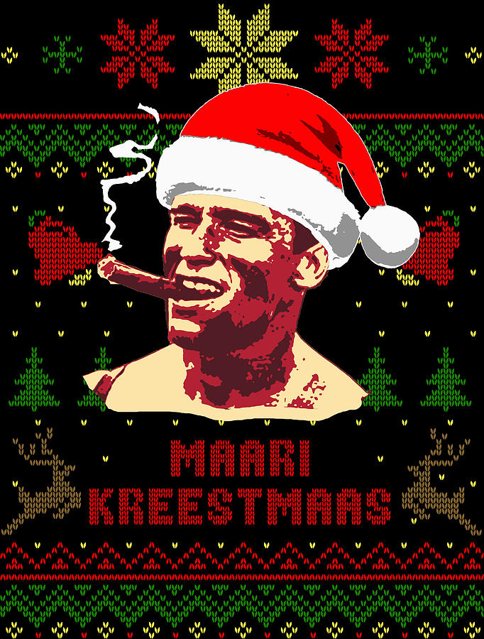 arnold schwarzenegger christmas shirt