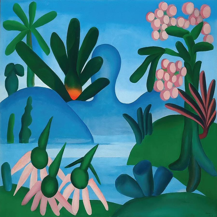 Art by Tarsila do Amaral Painting by Canvas Majesty Art - Fine Art America