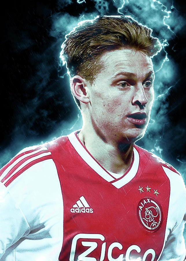 Art Football Frenkiedejong Frenkie De Jong Frenkie De Jong Footballer ...