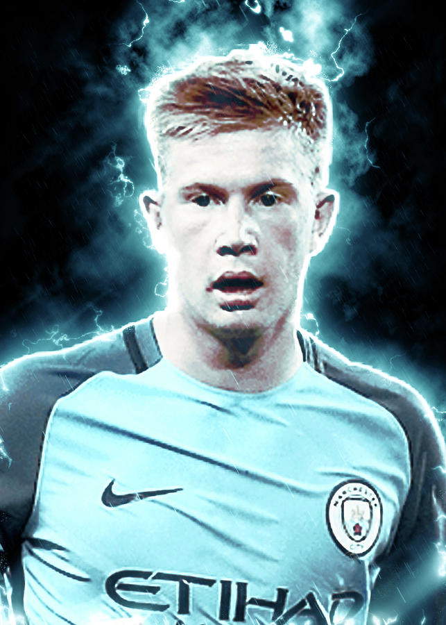 Art Football Kevin De Bruyne Digital Art by Waller Albert - Fine Art ...