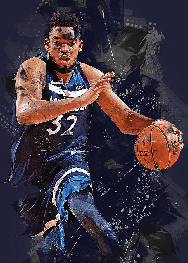 Art Karl Anthony Towns Karl Anthony Towns College Basketball Digital ...