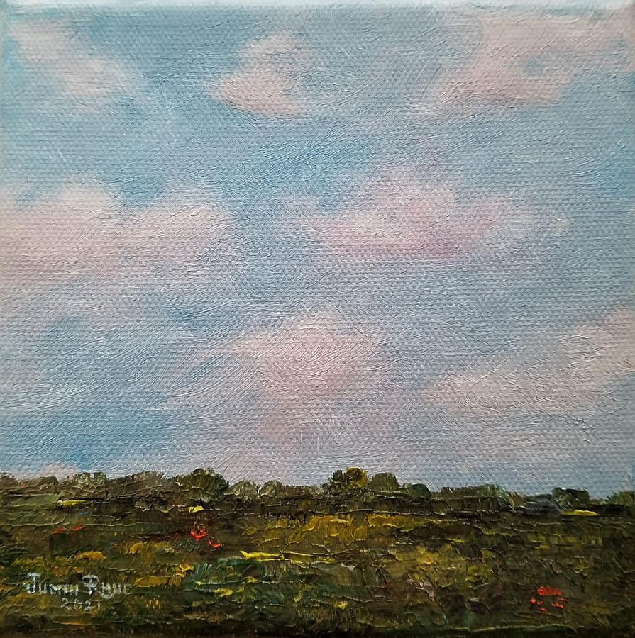As Clouds Roll By Painting by Judith Rhue