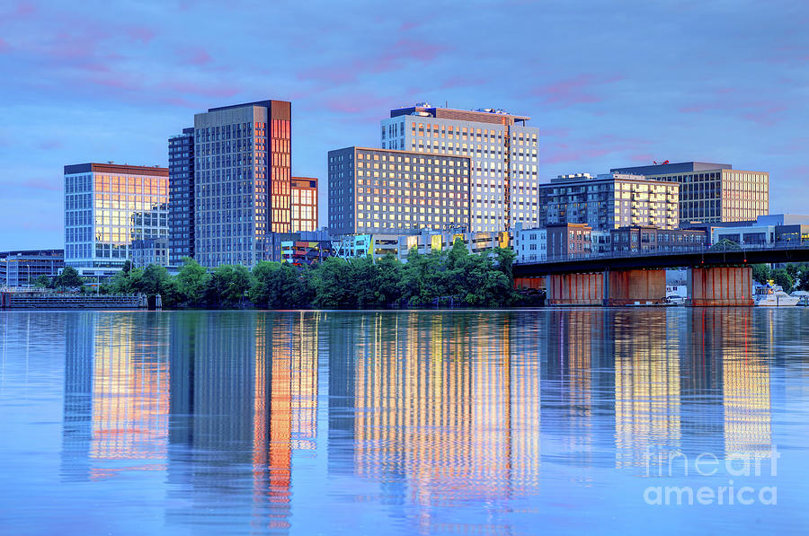 Assembly Square skyline in Somerville Photograph by Denis Tangney Jr ...