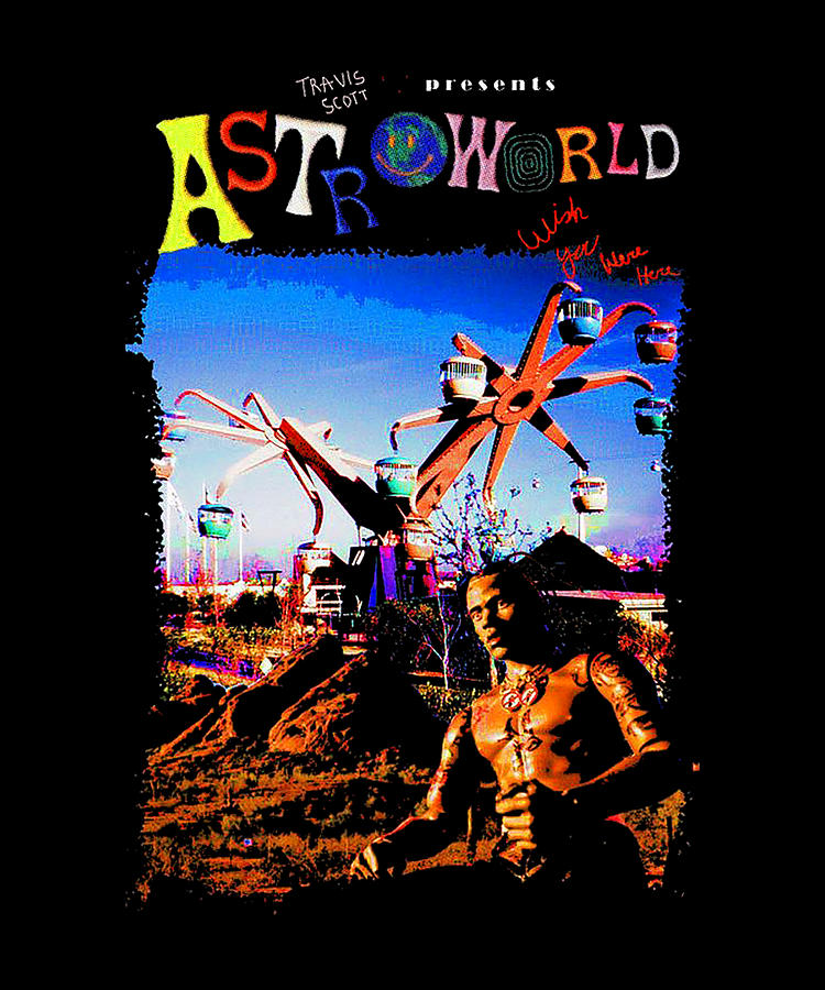 Astroworld Travis Scott Digital Art by Birda Yano - Fine Art America