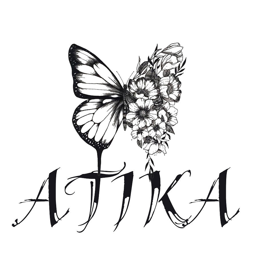 Atika name Digital Art by Otmane Bouhssine - Fine Art America