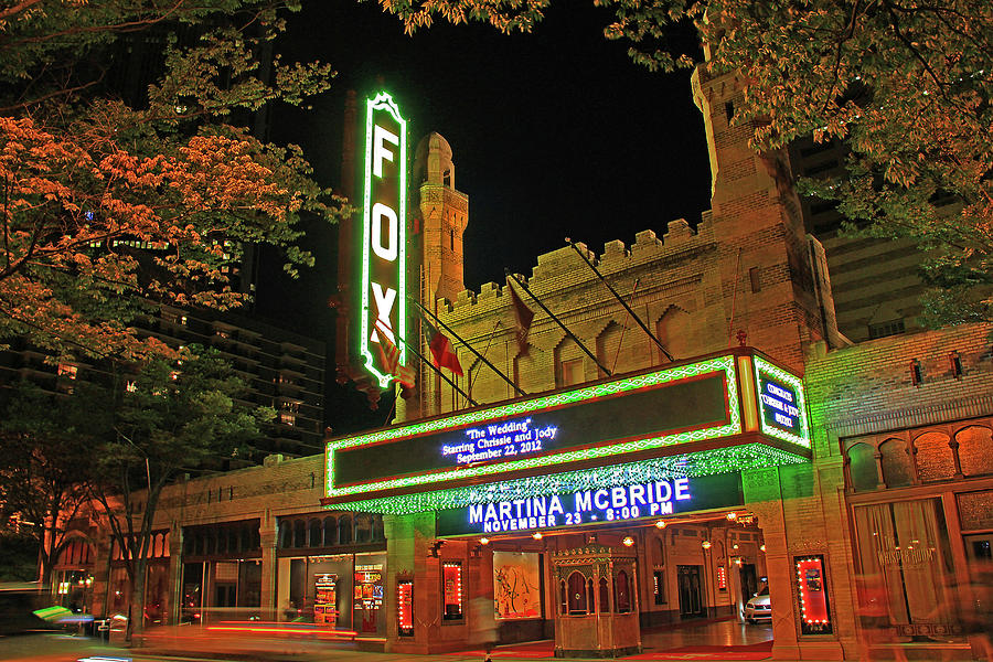 Atlanta, Georgia - Fox Theater #1 Photograph by Richard Krebs