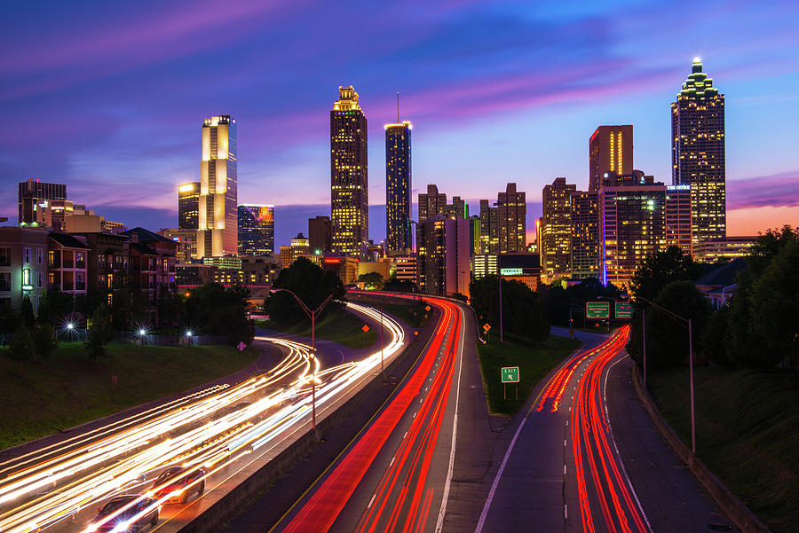 Atlanta Skyline Photograph by Loni Bella Images