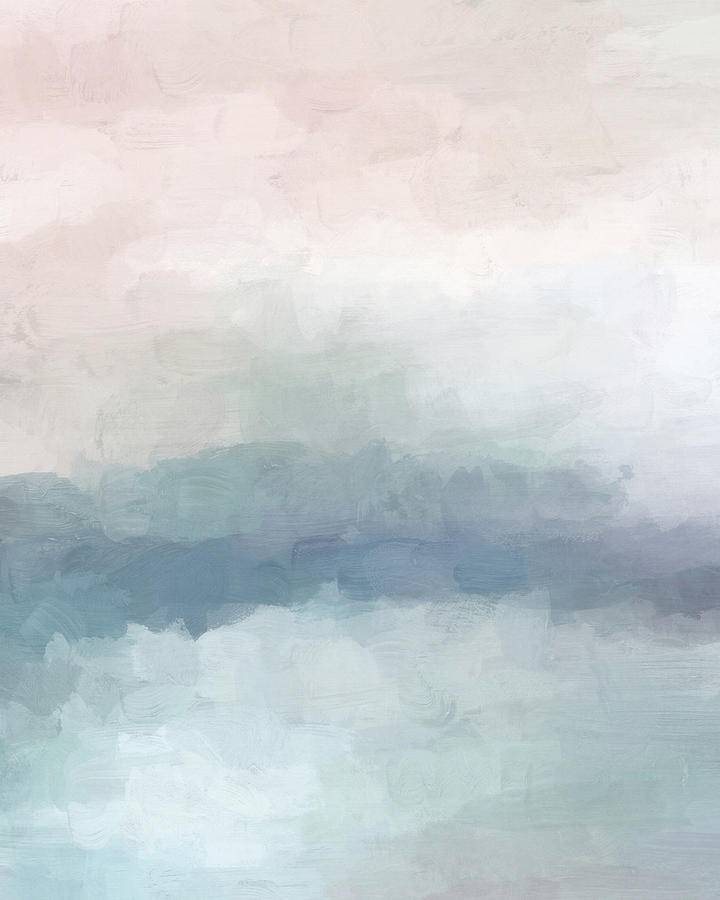 Atlantic Ocean Sunrise III Painting by Rachel Elise