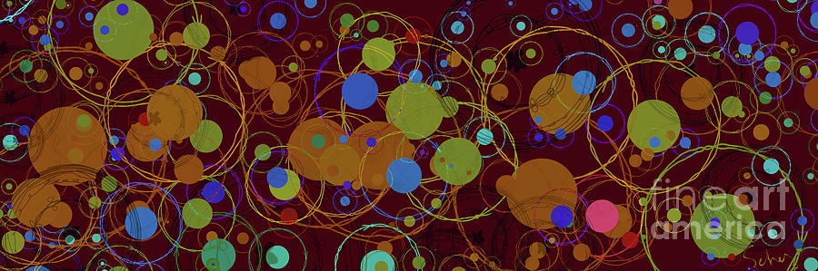 Atomic Party #1 Digital Art by Gabrielle Schertz