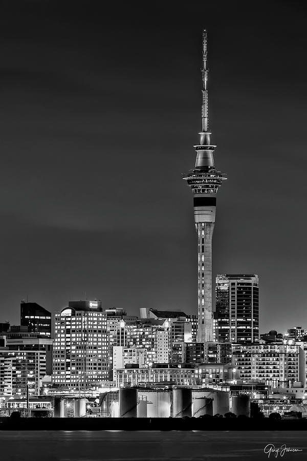 Auckland Sky Tower Photograph by Gary Johnson