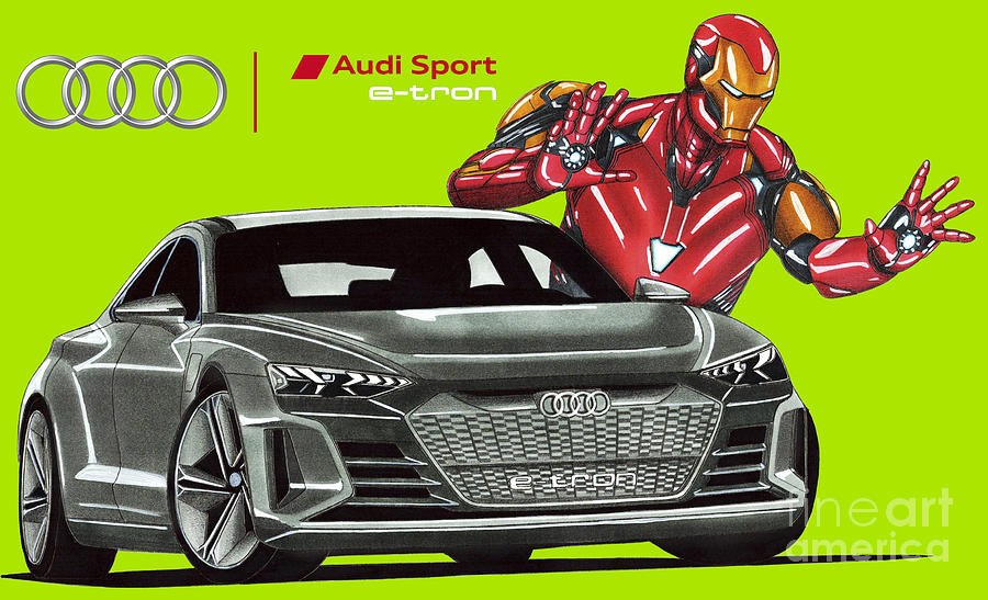 Audi e tron gt deals iron man