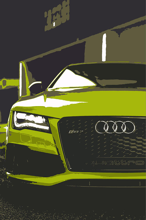 Audi RS Quattro #1 Digital Art by Thespeedart Audi RS Quattro #1 Digital Art by Thespeedart