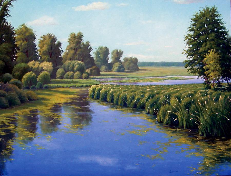 Nature Painting - August Days by Rick Hansen