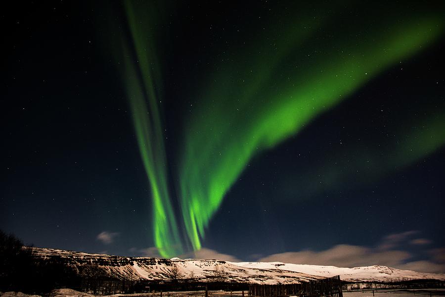 Aurora borealis #1 Photograph by Robert Grac