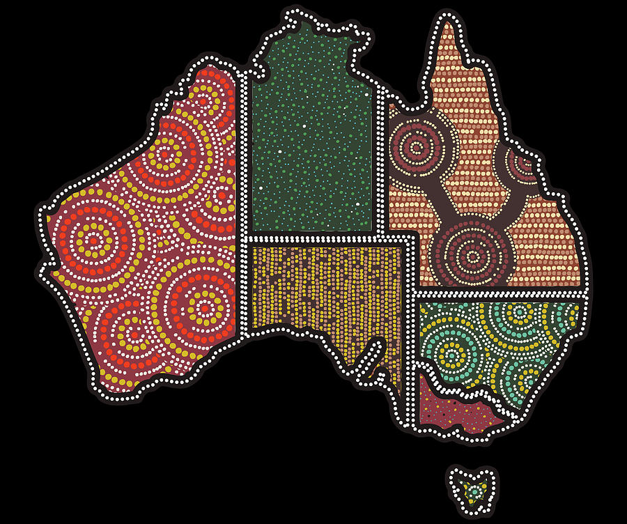 Australian Aboriginal Art Digital Art by All Stuff Trendy - Fine Art ...