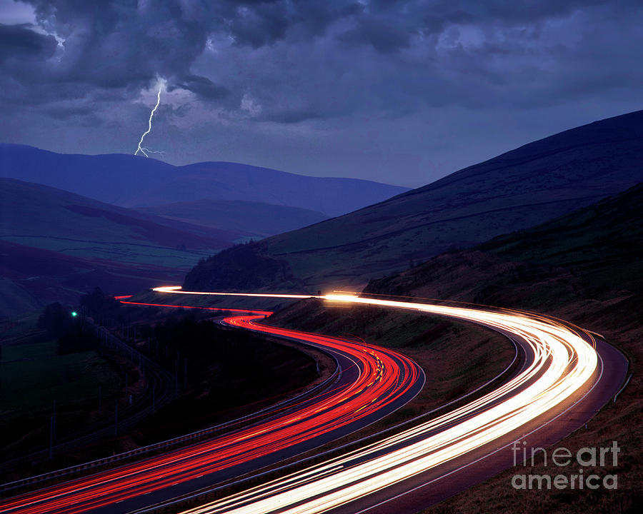 Autobahn #1 Photograph by Edmund Nagele FRPS