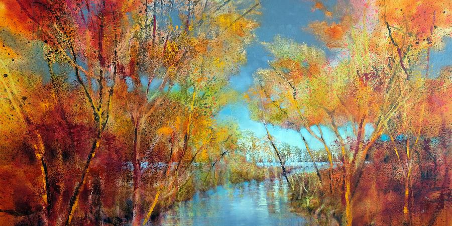 Autumn delights #1 Painting by Annette Schmucker