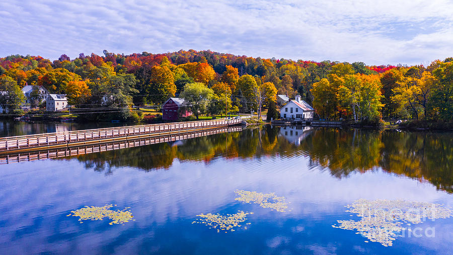 Autumn in Brookfield Vermont #2 Photograph by New England Photography