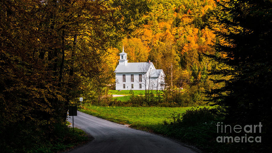 Autumn in Calais Vermont Photograph by Scenic Vermont Photography