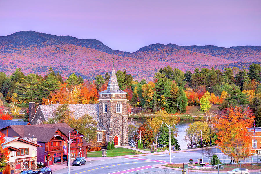 Autumn in Lake Placid New York Photograph by Denis Tangney Jr Pixels