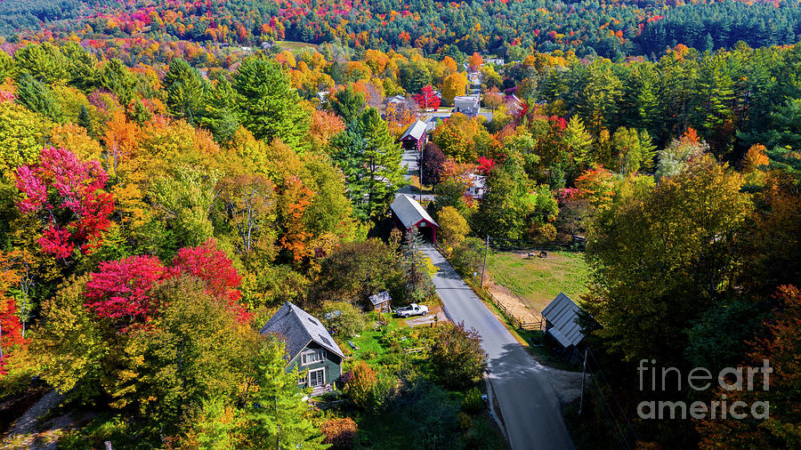 Autumn in Northfield Falls Vermont #2 Photograph by New England Photography