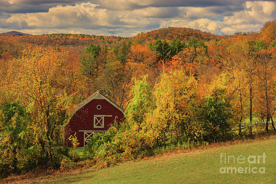Autumn In Vermont Photograph