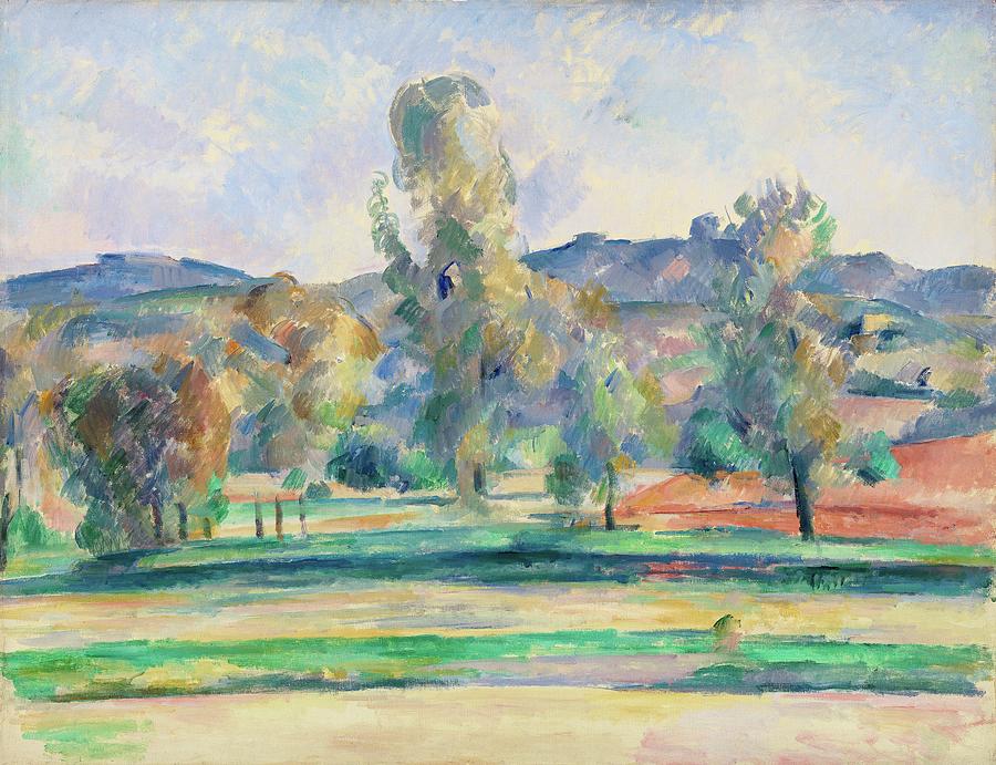Autumn Landscape #1 Painting by Paul Cezanne Autumn Landscape #1 Painting by Paul Cezanne