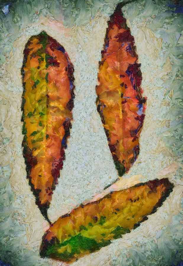 Autumn Leaves Mixed Media by Christopher Reed
