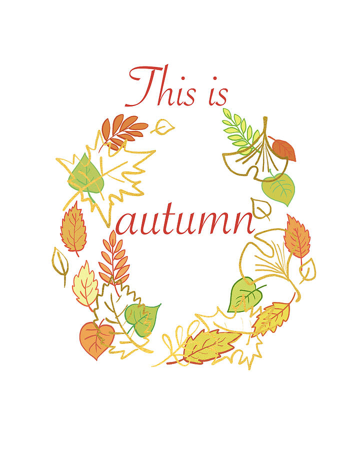 Fall Painting - Autumn #1 by Masha Batkova