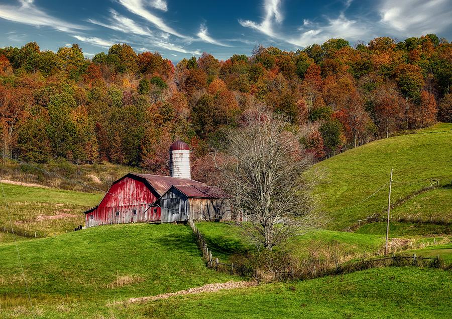 Fall Photograph - Autumn On The Farm #1 by Mountain Dreams