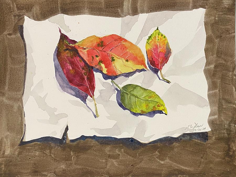 Autumn #1 Painting by Ping Yan