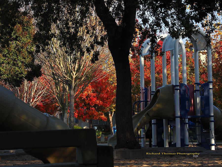 Autumn Playground #1 Photograph by Richard Thomas