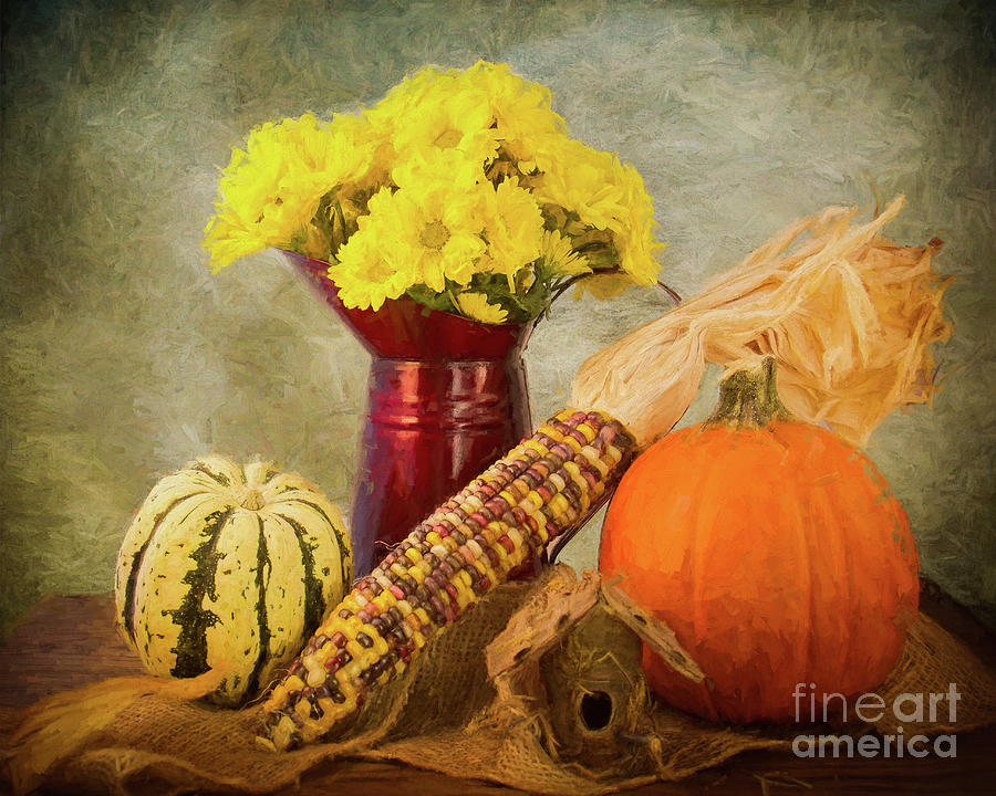 Autumn Still Life #1 Photograph by Michelle Tinger