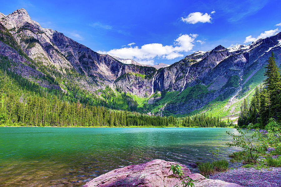 Avalanche Lake - Glacier National Park #1 Photograph by Adam Mateo Fierro