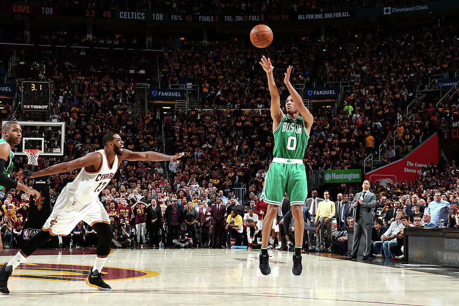Avery Bradley Photograph by Nathaniel S. Butler