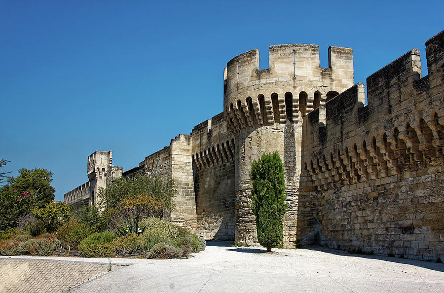 Avignon Old City Wall #1 Photograph by Sally Weigand