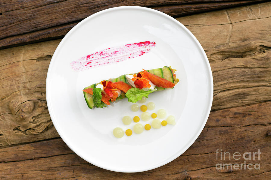 Avocado Crab Roll Roulade Photograph by Kevin Miller