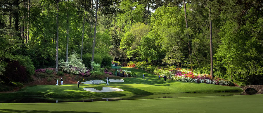 Masters Photograph - Amen Corner at Augusta National Golf Club by Reed Jones