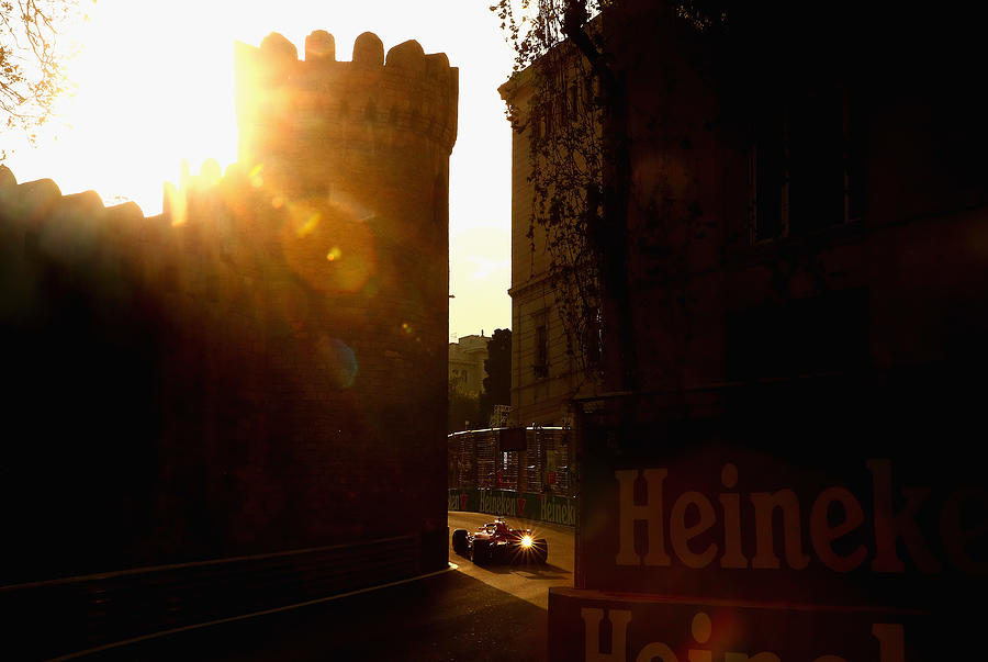 Azerbaijan F1 Grand Prix - Qualifying #1 Photograph by Clive Mason