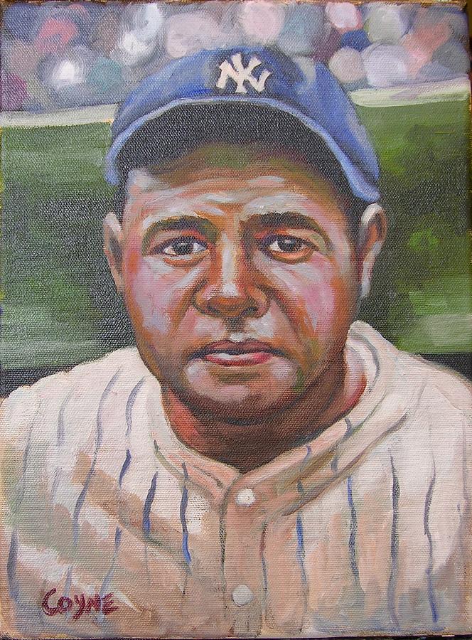 Babe Ruth Painting by Brian Coyne - Fine Art America