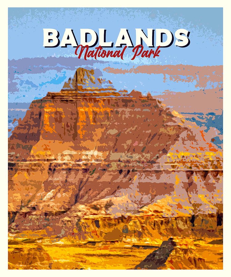 Badlands national park Digital Art by Alexandru Chirila - Fine Art America