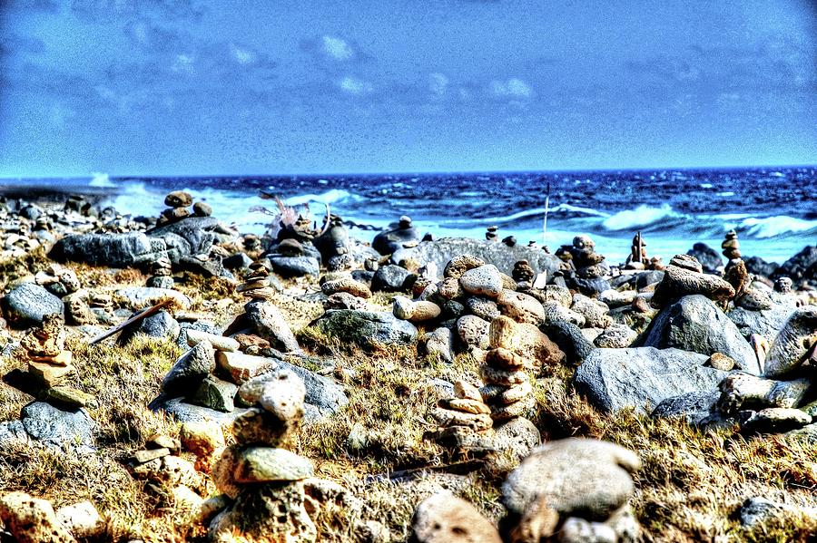 Balance On The Aruba Coast Photograph