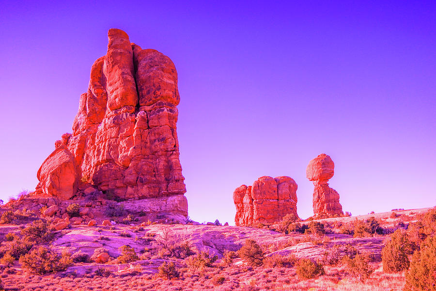 Arches National Park Photograph - Balanced Rock Arches National park #1 by Jeff Swan