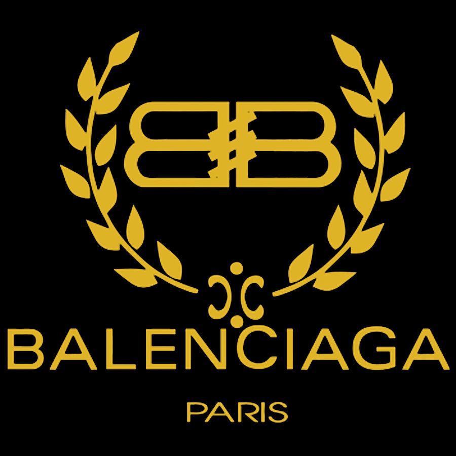 Balenciaga New logo Digital Art by Corey Shea
