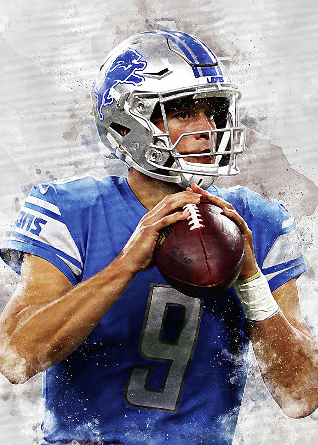 Ball NFL Detroit Lions Player Matthew Stafford Matthewstafford