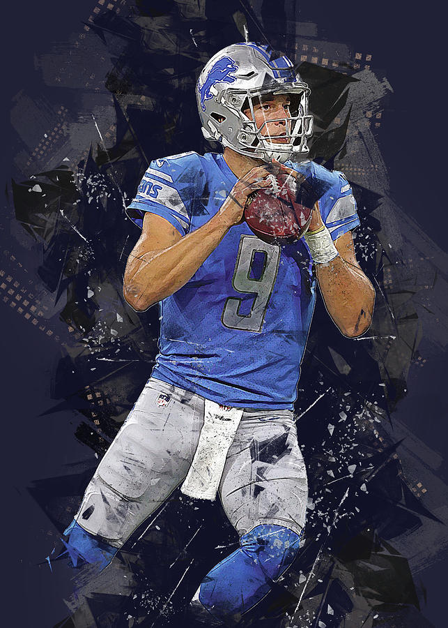 Player Detroit Lions Player Matthew Stafford Matthewstafford Matthew  Stafford Johnmatthewstafford Jo by Wrenn Huber