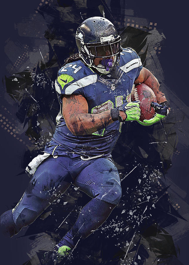 Seattle Seahawks Marshawn Lynch Jerseys, Shirts, Apparel, Gear